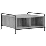Coffee Table Grey Sonoma 80 x 80 x 41 cm Engineered Wood 8013599