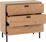 ZNTS Leon 3 Drawer Chest 100-102-177