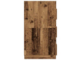Laundry Cabinet with Storage with Door Old Wood Engineered wood 3422798