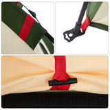 Camping Tent Cabin 4-Person Green Quick Release 4005332