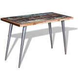 Dining Table Solid Reclaimed Wood 120x60x76 cm 244242