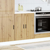 Kitchen Base Cabinet Porto Artisan Oak Engineered Wood 853926