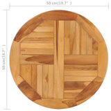 Table Disk Teak Smooth teak hardwood A good size Swivel 49386