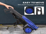 High Pressureer, 150 Bar Pressure, 510 L/h Flow, 1800W, High-Performance Portable Power Jet T3398P317601