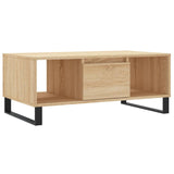 Coffee Table Sonoma Oak 90x50x36.5 cm Engineered Wood 830599
