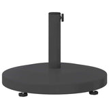 Outdoor Umbrella Base Dark grey 48 x 48 x 32 cm Steel, Concrete 42010012