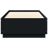 Bed Frame without Mattress Black 100x200 cm 3209717