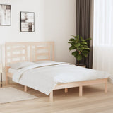Bed Frame without Mattress 140x200 cm Solid Wood Pine 3104348