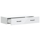 Wall-Mounted Side Table Wall-mounted White 87.5 x 34.5 x 17 cm 898665