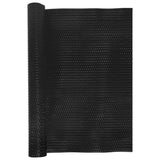 Balcony Screen Black 600x90 cm Poly Rattan 156305
