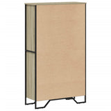 Bookcase Sonoma Oak 80x31x137.5 cm Engineered Wood 848630