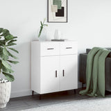 Sideboard White 69.5x34x90 cm Engineered Wood 827996
