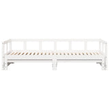 Daybed without Mattress White 80x200 cm Solid Wood Pine 854950