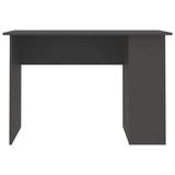 Desk Grey 110x60x73 cm Engineered Wood 800578