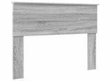 Bed Frame Grey Sonoma 90 x 200 cm Engineered Wood 3408122