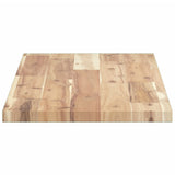 Floating Shelves 4 pcs 80x30x2 cm Untreated Solid Wood Acacia 3279374
