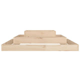 Planter 110x110x27 cm Solid Wood Pine 823871