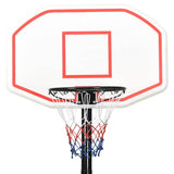 Basketball Stand White 258-363 cm Polyethene 93648