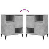 Sideboard Concrete Grey 60x35x70 cm Engineered Wood 821152