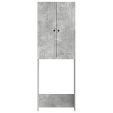 Toilet Cabinet EDE Concrete Grey 66 x 25.5 x 190 cm 896038
