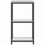 Kitchen Storage HATTEM White 30 x 50 x 92 cm Steel 874976