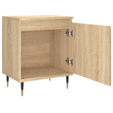 Bedside Cabinets 2 pcs Sonoma Oak 40x30x50 cm Engineered Wood 826819