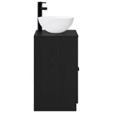 Bathroom Furniture Set Black Oak Engineered Wood 3404215