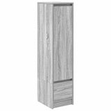 Highboard Grey Sonoma 29.5x34x119.5 cm Engineered Wood 861657