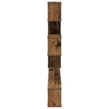 Wall-Mounted TV Shelf Old Wood 180 x 15 x 94 cm Engineered Wood 8012298