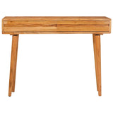 Console Table Brown 110 x 30 x 80 cm Solid Acacia Wood 42003318