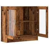 Book Cabinet Old Wood 82.5x30.5x80 cm Engineered Wood 856154