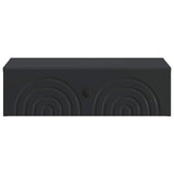 Wall-Mounted Side Table Black 59 x 34.5 x 17 cm Engineered Wood 898146
