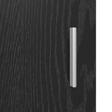 Sideboard Black Oak 40 x 36 x 80 cm Engineered Wood 8011052