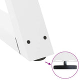 Dining Table Legs 2 pcs White 70x cm Steel 4012725