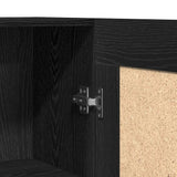 Book Cabinet Black Oak 82.5 x 30.5 x 150 cm Engineered Wood 3329275