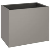 Garden Planter Rusty 50 x 32 x 40 cm Weathering Steel 876356