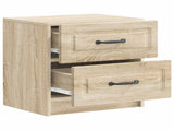 Bedside Cabinet Sonoma Oak 43 x 34.5 x 44.5 cm Engineered Wood 895679