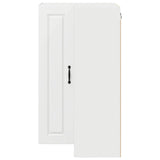 Wall Corner Cabinet PORTO White 57 x 57 x 100 cm 885515