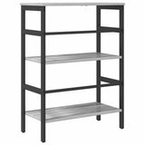 Bookshelf Grey Sonoma 60 x 29.5 x 81 cm Engineered Wood 883919