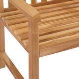 Handcarved Rose Chair 2 pcs Natural 58 x 60 x 90 cm 42030012