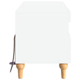 LED TV Cabinet White Engineered Wood 896325