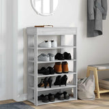 Shoe Rack Grey Sonoma 60x30x98 cm Engineered Wood 859928