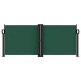 ZNTS Retractable Side Awning Dark Green 100x600 cm 4004590