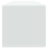 Wall-Mounted TV Cabinet White 98 x 31 x 30 cm Engineered Wood 898215
