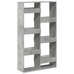 Bookcase Concrete Grey 100x33x175 cm Engineered Wood 3309405