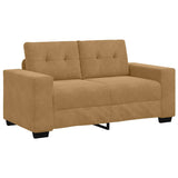 Sofa Brown 160 x 77 x 82 cm Fabric 4105117
