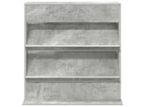 Magazine Rack Concrete Grey 70 x 41 x 96 cm Engineered Wood 899538