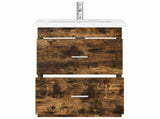 Bathroom Furniture Set Smoked Oak 61 x 40 x 84.5 cm 3404370