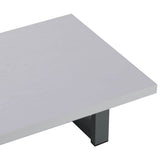 Two Piece Bathroom Furniture Set Ceramic White 279341