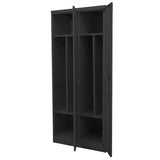 Wardrobe Anthracite 80x50x180 cm Steel 335969